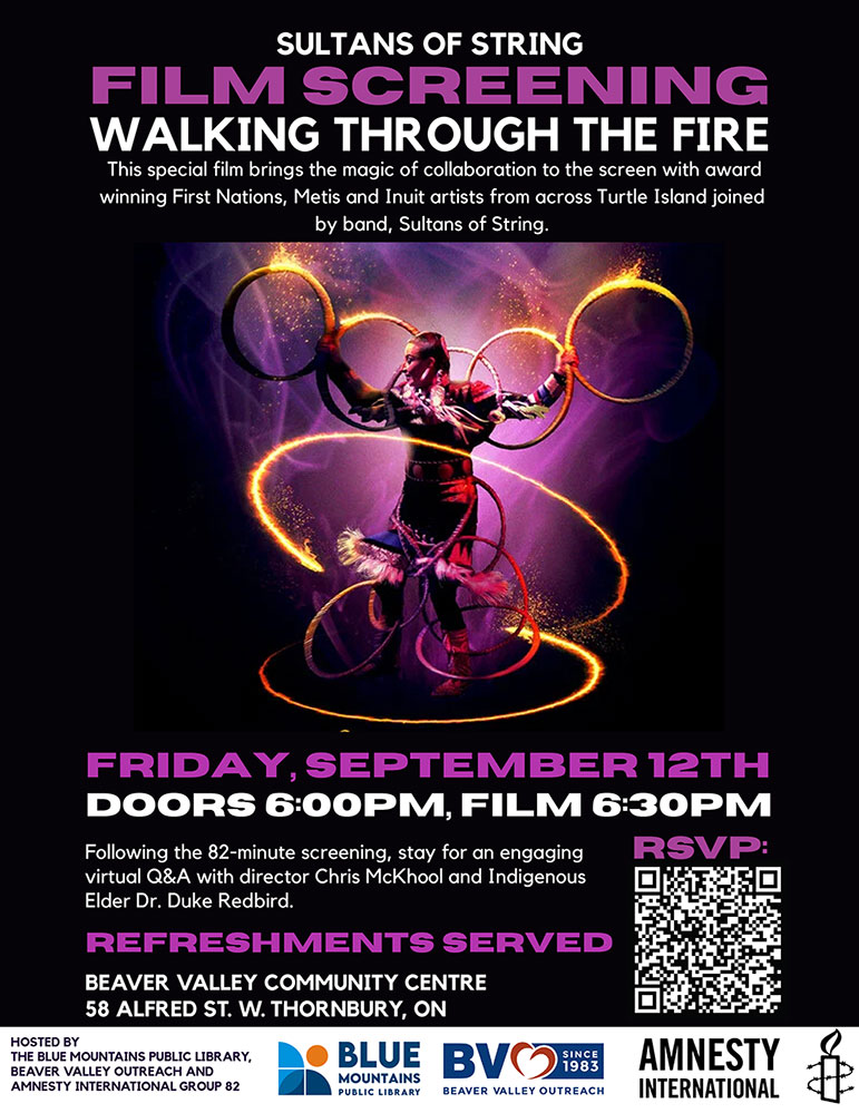 Walking Through the Fire Film Screening
